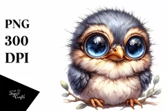 Quirky Bird with Sunglasses, Transparent PNG Product Image 1