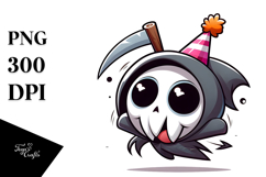 Happy Birthday Reapper PNG Product Image 1