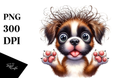 Cute Boxer, Watercolor PNG Product Image 1