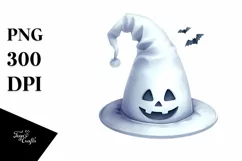 Simple Haloween Baby Hat PNG Product Image 3