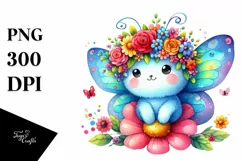 Vibrant Baby Butterfly, Transparent PNG Product Image 3
