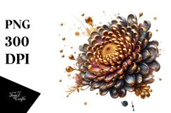 Shiny Chrysanthemum | Sublimation Clipart Product Image 3