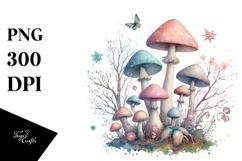 Magical Mushroom PNG Product Image 1