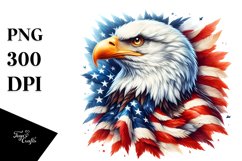 Watercolor Patriotic Clipart Product Image 1