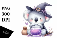 Vibrant Baby Koala, Transparent PNG Product Image 3