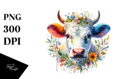 Colorful Cow Product Image 1