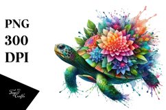 Vibrant y Turtle Clipart Product Image 3