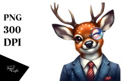 Vibrant Deer Suit | Sublimation Clipart Product Image 3