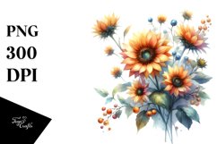 Vibrant Sunflower, Transparent PNG Product Image 3
