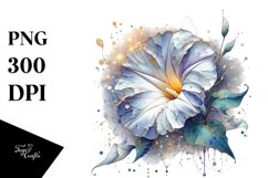 Abstract Detailed Shiny Material Watercolor Splash Morning Product Image 1