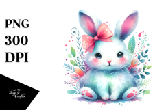 Wimsical Bunny PNG Product Image 1