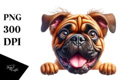 Funny Bullmastiff Smiling | Sublimation | Clipart Product Image 3