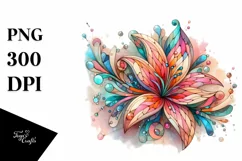 Wooden Gerbera, High-Res PNG Product Image 1