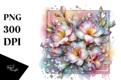 Shiny Freesia Diamond PNG Product Image 1