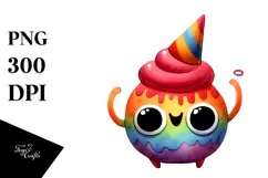 Funny Vibrant Cute Simple Sublimation Clipart Product Image 1
