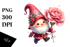 Charming Gnome Drawing, High-Res PNG Product Image 1