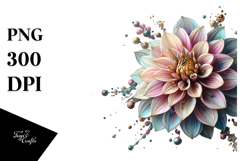 Dahlia PNG Product Image 1