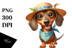proud Dachshund PNG Product Image 1
