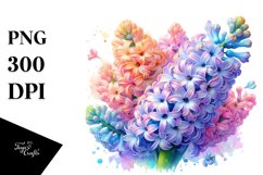 Detailed Vibrant Hyacinth PNG made of Transparent Product Image 3