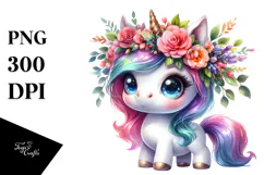cute baby unicorn cool haircut Product Image 1