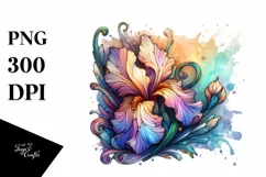 Detailed Vibrant Pastel Shiny PNG Product Image 1