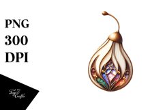 Stained Snowdrop Marble Splash Clipart Product Image 1