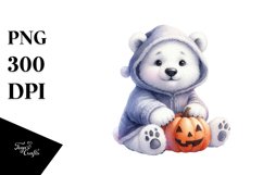 Cute Baby Polar Bear Clipart Product Image 3