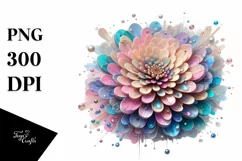 Vibrant Zinnia, Transparent PNG Product Image 1