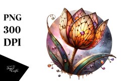 Stained Tulip Material Clipart Product Image 1