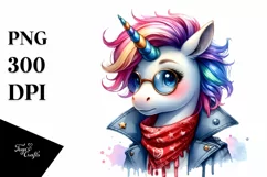 Cute Unicorn Inspired by , PNG Product Image 1