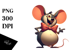 Funny Mouse with Sarcastic Side-eye Product Image 1