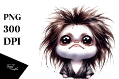 Baby Japanese Chin Watercolor Product Image 1