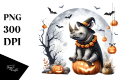 Rhinoceros Halloween Costume, High-Res PNG Product Image 1