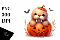 Cute Baby Walrus, Transparent PNG Product Image 1