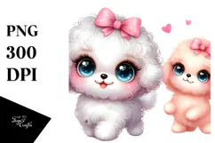 Happy Baby Bichpoo, PNG Product Image 1