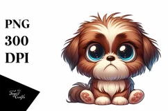 Crazy Funny Shih Tzu | Colorful Cartoon Product Image 3