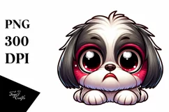 Crazy Funny Shih Tzu | Colorful Cartoon Product Image 3