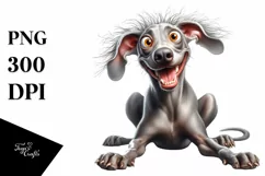 Funny Weimaraner Popping Eyes | Sublimation | Clipart Product Image 1