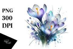 Glossy Crocus made of Material Product Image 1