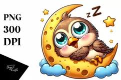 Colorful Baby Moon Eyes | Clipart Product Image 1