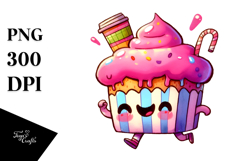 Funny Cute Summer Sticker Clipart Product Image 1