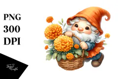 Adorable Gnome Painting, Transparent PNG Product Image 1
