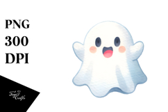 Funny Cute Ghost, High-Res PNG Product Image 1