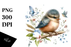 Cute Baby Bird, Transparent PNG Product Image 1