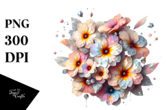 Colorful Glossy Diamond Primrose PNG Product Image 1