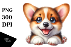 Crazy Pembroke Welsh Corgi Clipart Product Image 1
