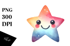 Whimsical Star PNG Product Image 1