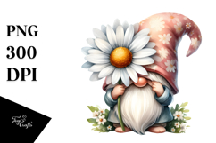 Cute Gnome with Big Hat, PNG Product Image 1