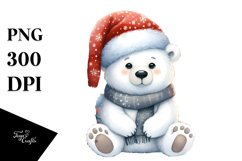 Polar Bear by Fireplace PNG Product Image 1