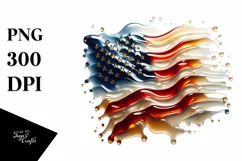 American Flag USA, 4th July, Patriotic Clipart Product Image 8